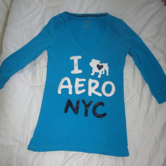Aeropostale Women's I Love NYC T-shirt - Picture 5 of 8